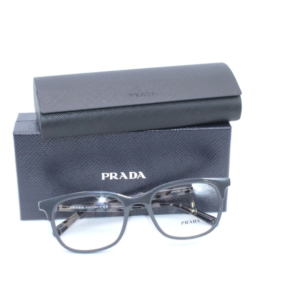 Prada Eyeglasses VPR05 53.19 269-101 145 Gray Brow - Picture 7 of 7
